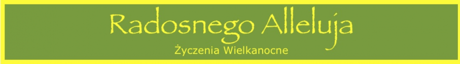 Życzenia Wielkanocne